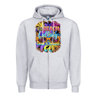 Heather Grey the beach is calling and i must go Zipper Hoodie - BarkalooDesign