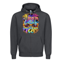 Smoke the beach is calling and i must go Zipper Hoodie - BarkalooDesign