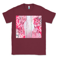 Burgundy custom name Classic Tee - CowGirlArtShop