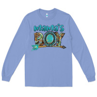 Colony Blue Mama's boy Mother's Day Long Sleeve Tee - FaDigitalArtStudio