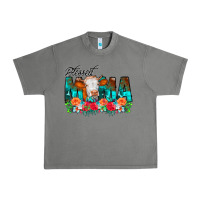Tornado Blessed Mama Flowers Cow Urban Heavy Tee - CowCowDesign