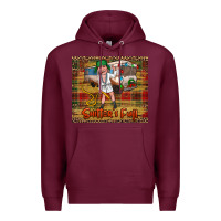Burgundy shitters full merry christmas Premium Hoodie - Jasminsmagicworld