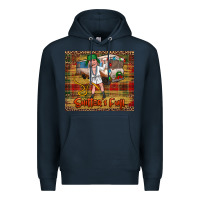 Navy shitters full merry christmas Premium Hoodie - Jasminsmagicworld