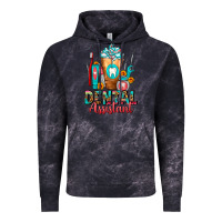 Cloud Black Dental Assistant Dentist Frappe Vintage Hoodie - FaDigitalArtStudio