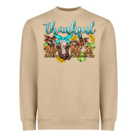 Mushroom thankful mama cow Heavyweight Sweatshirt - BarkalooDesign