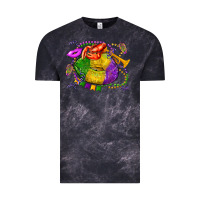 Cloud Black mardi gras lips olivia Vintage Tee - OliviaCreatesArt