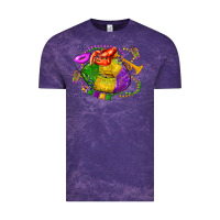 Cloud Purple mardi gras lips olivia Vintage Tee - OliviaCreatesArt