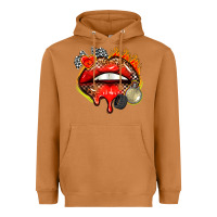 Meerkat race lips Heavyweight Hoodie - AdoDesignShop
