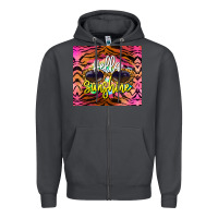 Smoke hello sunshine Zipper Hoodie - BarkalooDesign