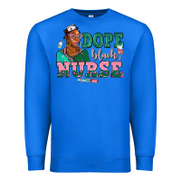 True Royal afro  nurse dope black Premium Sweatshirt - AdoDesignShop