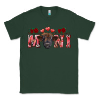 Sports Green Valentine's day mini black highland calf Classic Tee - RanaPortraitStore