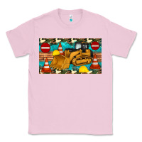 Bubblegum Pink bulldozer sippy Classic Tee - Artiststas