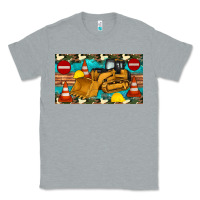 Heather Grey bulldozer sippy Classic Tee - Artiststas