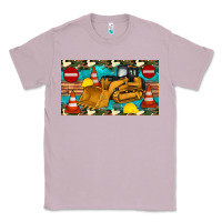 Lilac bulldozer sippy Classic Tee - Artiststas