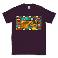 Plum bulldozer sippy Classic Tee - Artiststas