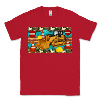 Red bulldozer sippy Classic Tee - Artiststas