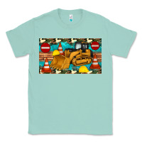 Seafoam bulldozer sippy Classic Tee - Artiststas