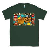 Sports Green bulldozer sippy Classic Tee - Artiststas