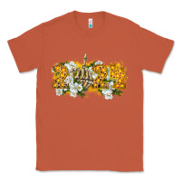 Copper 2024 skeleton middle finger new year Classic Tee - CowGirlArtShop
