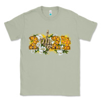 Matcha 2024 skeleton middle finger new year Classic Tee - CowGirlArtShop