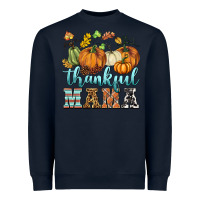 Navy thankful mama Heavyweight Sweatshirt - BarkalooDesign