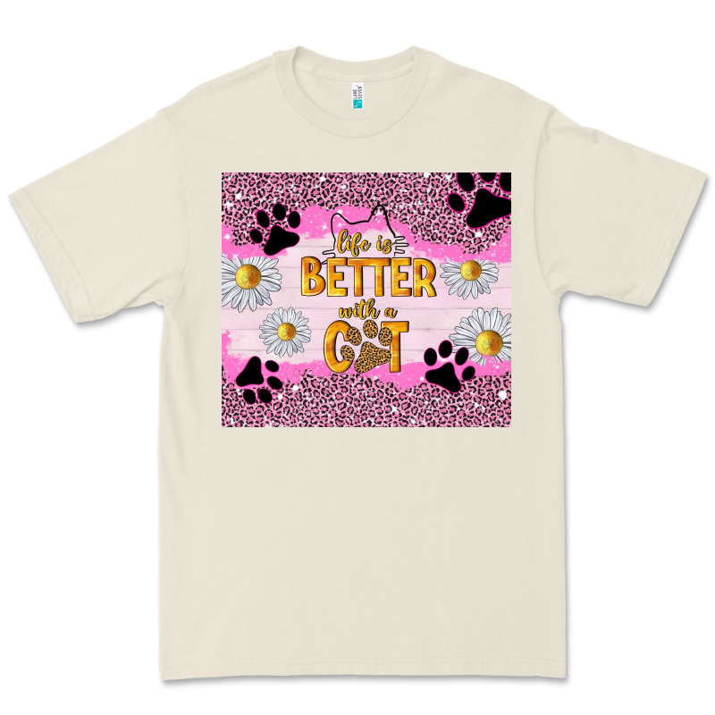 Life Is Better With A Cat Premium Tee by TumblerDesignByShophia | Teevron