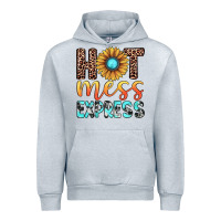 Heather Grey hot mess express Urban Hoodie - JahusDesignShop