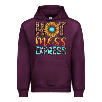 Mauve Wine hot mess express Urban Hoodie - JahusDesignShop