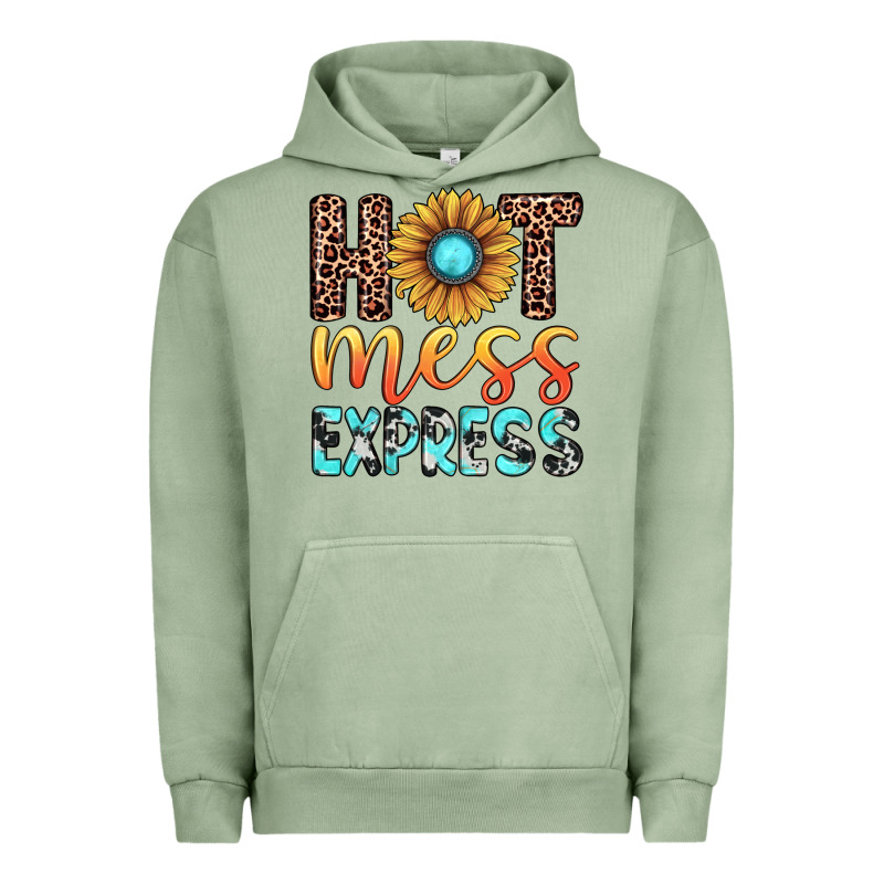 Hot Mess Express Urban Hoodie by JahusDesignShop | Teevron