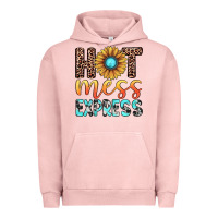 Pigment Salmon hot mess express Urban Hoodie - JahusDesignShop