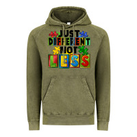 Vintage Olive Just different not less Vintage Hoodie - FaDigitalArtStudio