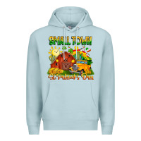 Blue Mist small town st patricks day Premium Hoodie - CowhideDigitalArt
