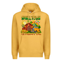 Mustard small town st patricks day Premium Hoodie - CowhideDigitalArt