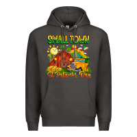Smoke small town st patricks day Premium Hoodie - CowhideDigitalArt