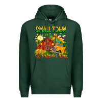 Sports Green small town st patricks day Premium Hoodie - CowhideDigitalArt