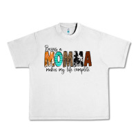 Lunar Rock Being a Momma Makes My Life Complete Urban Heavy Tee - CowCowDesign