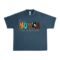 Midnight Navy Being a Momma Makes My Life Complete Urban Heavy Tee - CowCowDesign