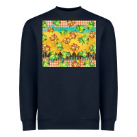 Navy fall leaf tumbler Heavyweight Sweatshirt - BarkalooDesign