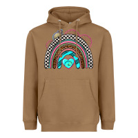 Toasted Coconut race rainbow Heavyweight Hoodie - AdoDesignShop