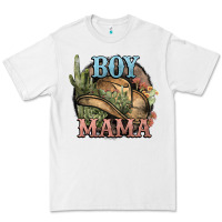 White Boy Mama western cactus Cowboy Premium Tee - HowdyJamesFarm