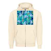 Sandshell dolphin tumbler Zipper Hoodie - BarkalooDesign