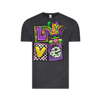 Vintage Black love mardi gras Vintage Tee - OliviaCreatesArt