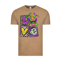 Vintage Coffee love mardi gras Vintage Tee - OliviaCreatesArt