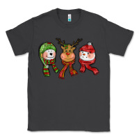 Smoke christmas reindeer polar bear snowman Classic Tee - CowGirlArtShop