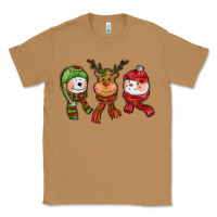 Toasted Coconut christmas reindeer polar bear snowman Classic Tee - CowGirlArtShop