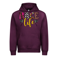 Mauve Wine race life Urban Hoodie - JahusDesignShop