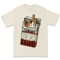 Bone Cowboy killers cigarette package Premium Tee - HowdyJamesFarm