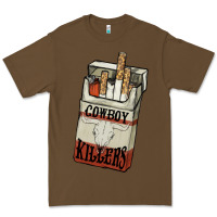 Cacao Cowboy killers cigarette package Premium Tee - HowdyJamesFarm