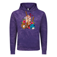 Cloud Purple Baseball Frappe Vintage Hoodie - FaDigitalArtStudio