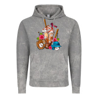 Cloud Rock Baseball Frappe Vintage Hoodie - FaDigitalArtStudio